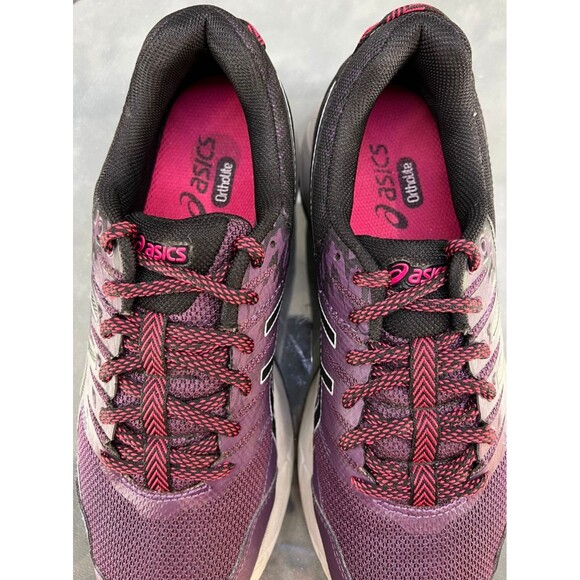 Asics Gel Sonoma 3  Women's Trail Running Shoes Size 7.5 Purple Black - Picture 10 of 11